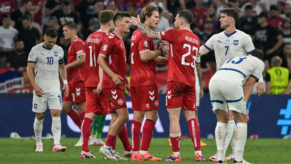 Viel zu bereden: Dänemark bleibt sieglos, steht aber im Achtelfinale.