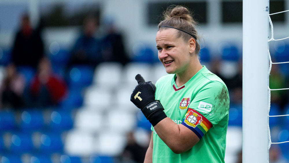 Kapitänin Friederike Repohl.