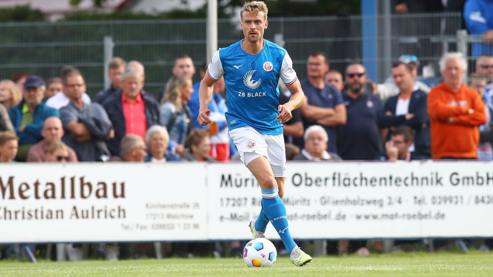 Hansa-Neuzugang Oliver Hüsing könnte gegen den 1. FC Nürnberg bereits wieder eine Option sein.