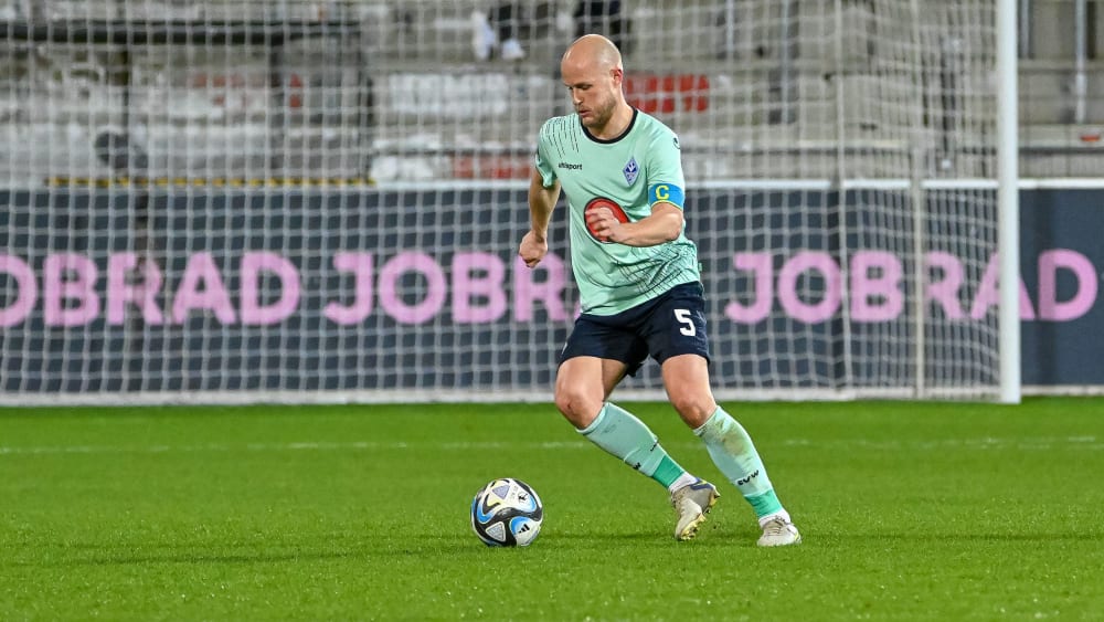 Marcel Seegert und der SV Waldhof Mannheim stecken tief im Abstiegskampf.