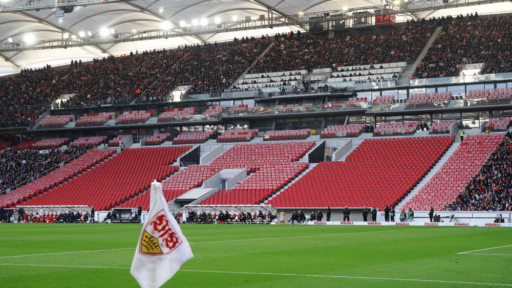 Bei den Heimspielen des VfB Stuttgart muss die Haupttribüne aktuell noch leer bleiben.