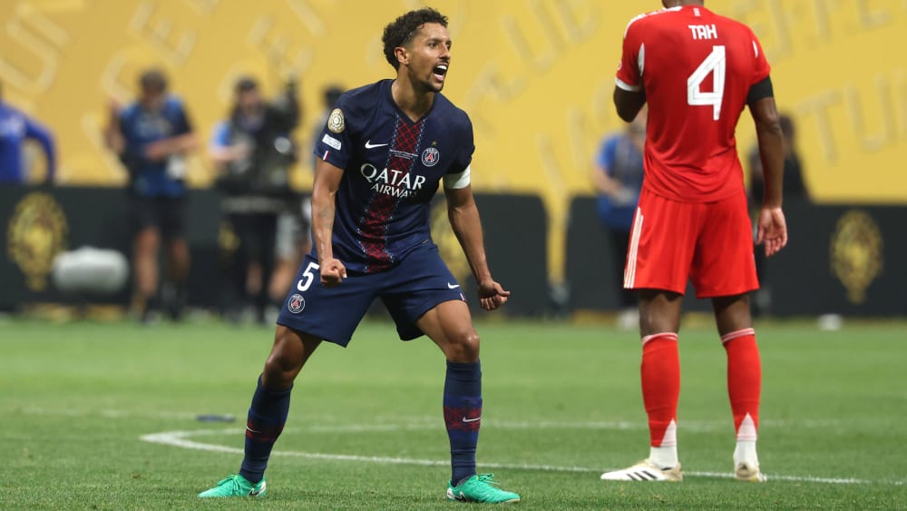 PSG-Kapitän Marquinhos.