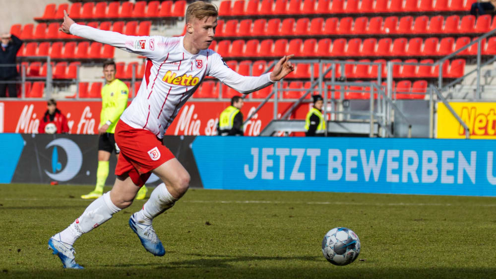 Nicolas Wähling trainiert beim VfL Osnabrück zur Probe.