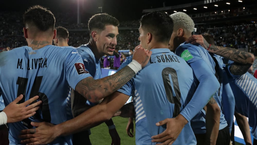 Umjubelter De Arrascaeta: Uruguay zählt zum WM-Teilnehmerfeld.