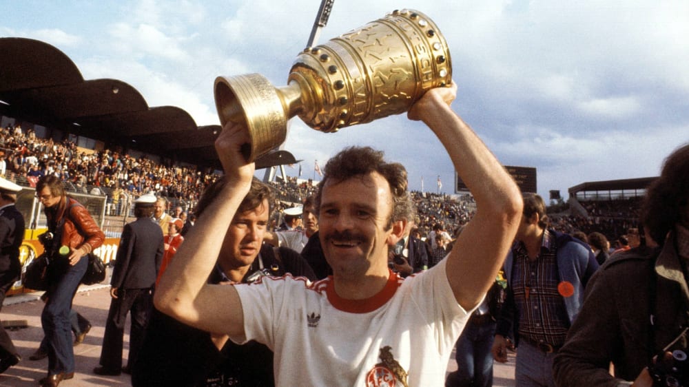 Doublesieger 1977/78 mit dem 1. FC Köln: Heinz Simmet.