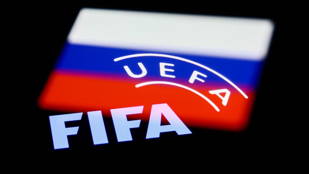 Gesperrt: Russlands Nationalmannschaft und Klubs sind derzeit bei der FIFA und UEFA ausgeschlossen.