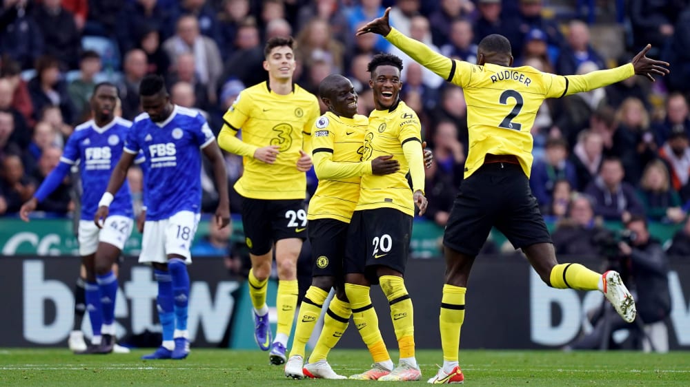 Grund zum Jubel in Leicester: Antonio Rüdiger und Co.