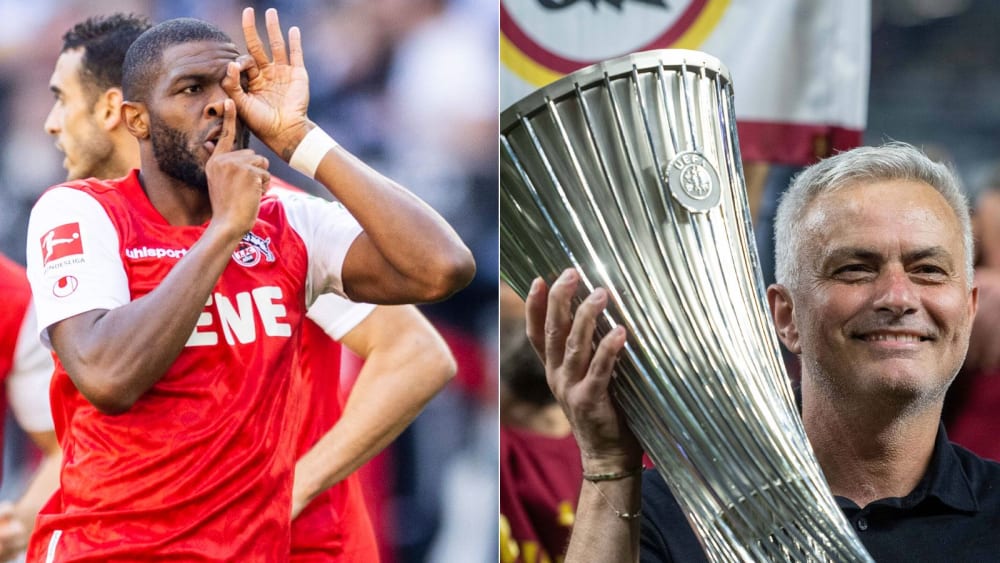 Der 1. FC Köln nimmt 2022/23 an der Europa Conference League teil, José Mourinho gewann die erste Ausgabe mit der AS Rom.