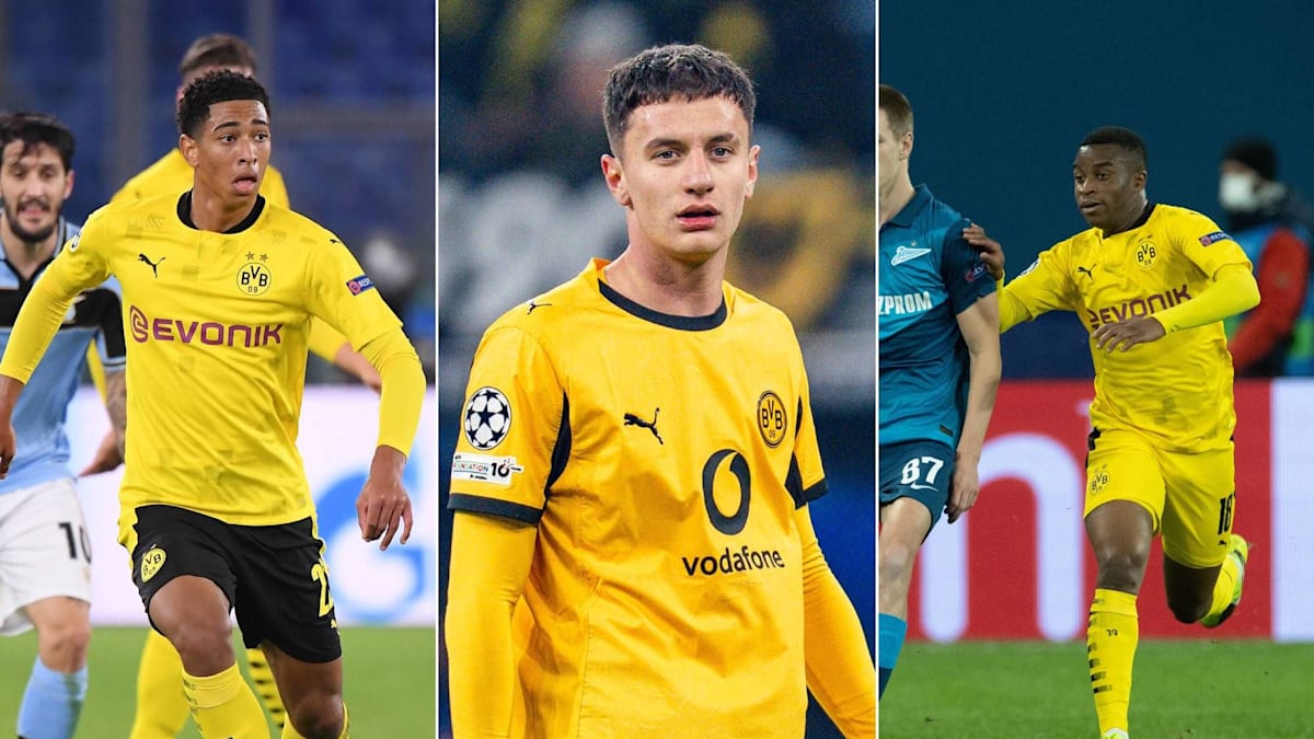 Mit Debütant Reggiani: Die zehn jüngsten BVB-Spieler in der ...