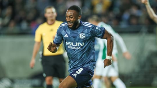 Moussa Sylla schoss Schalke mit zwei Treffern gegen Münster zum Sieg.