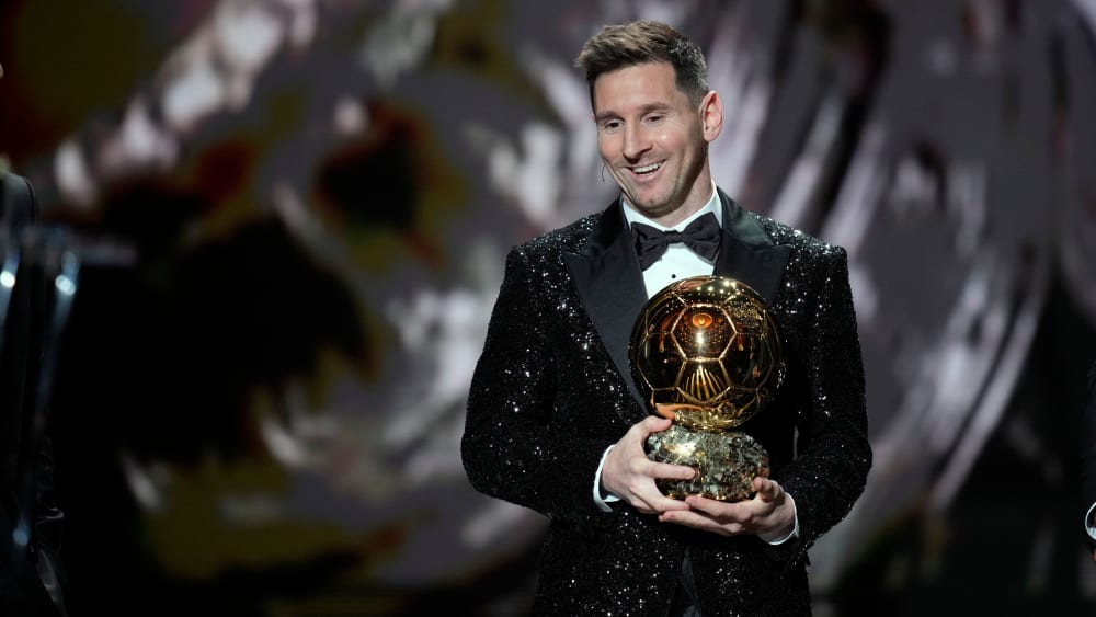Ballon-d'Or-Rekordsieger und auch 2021 vorn: Lionel Messi.