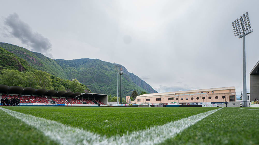Kapazität von 5500 Sitzplätzen: Das Druso-Stadion des FC Südtirol.