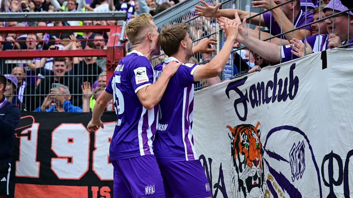 Power-Kopfball und Strahl: Später Doppelschlag bringt Osnabrück den Sieg