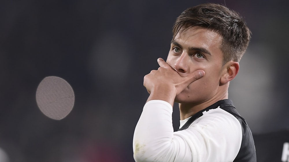 Er kam, sah und traf: Paulo Dybala.