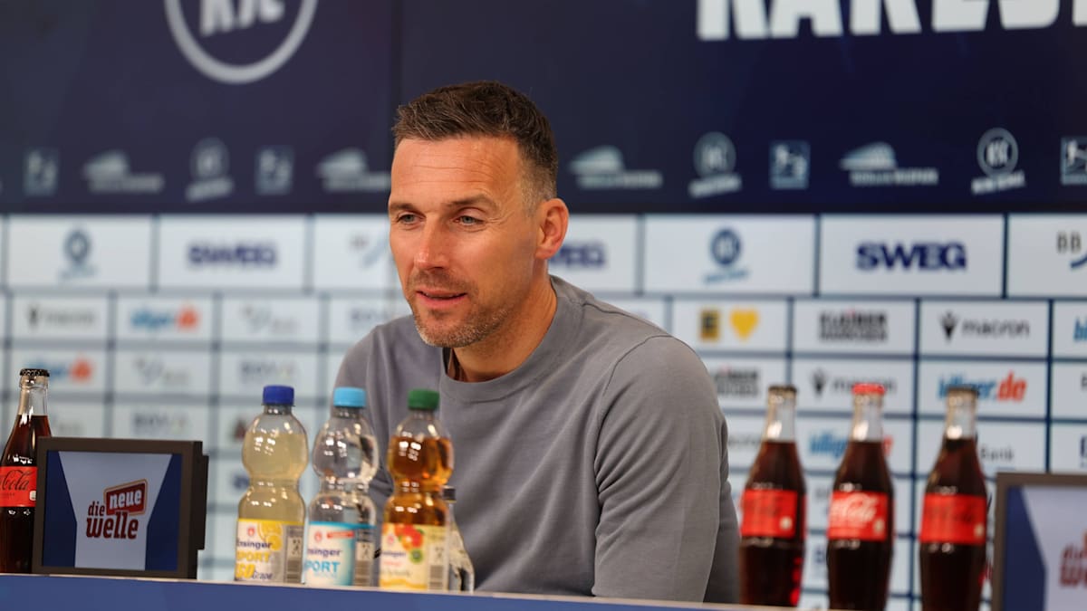 Eichners seltene Ausnahme - Emotionaler KSC-Coach lobt 