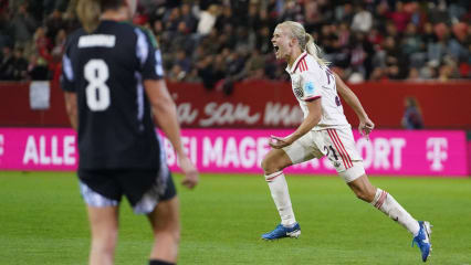 Brachte die Münchnerinnen mit einem Hattrick auf Siegkurs: Pernille Harder.