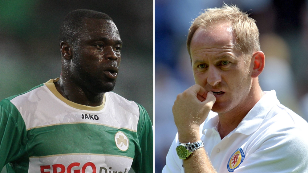Gerald Asamoah und Torsten Lieberknecht