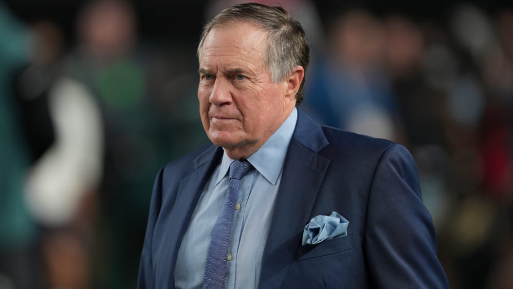 Nach sechs Super-Bowl-Titeln mit den Patriots künftig in North Carolina für den potenziellen NFL-Nachwuchs zuständig: Bill Belichick.