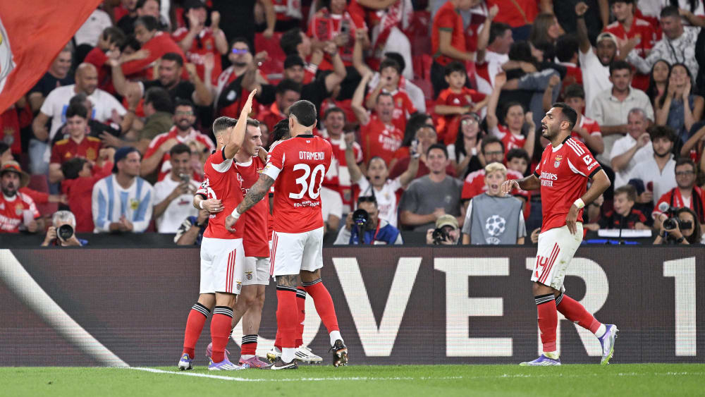 Kerem Aktürkoglu esulta dopo il suo golden gol.