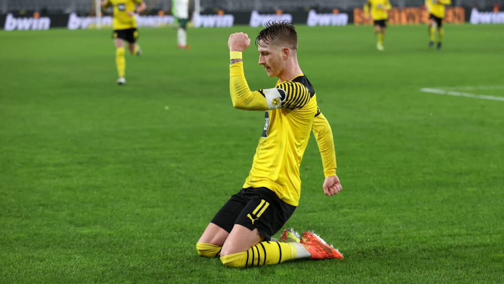 Ging beim 6:0-Sieg gegen Gladbach voran: Dortmunds Kapitän Marco Reus.
