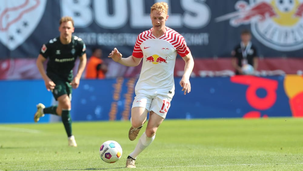 Leipzigs Nicolas Seiwald offenbarte im Spiel gegen Werder Bremen  Probleme in der Defensivarbeit.