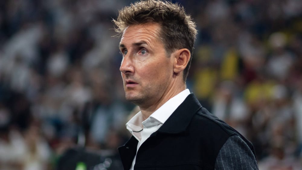 Wollte Wirtz holen und hat einen klaren Appell an die DFB-Auswahl: Miroslav Klose.