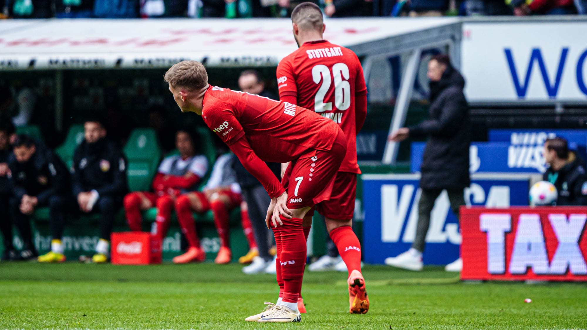 Der Stuttgarter Sturmlauf kam zu spät. Werder rettete die knappe Führung über die Zeit.