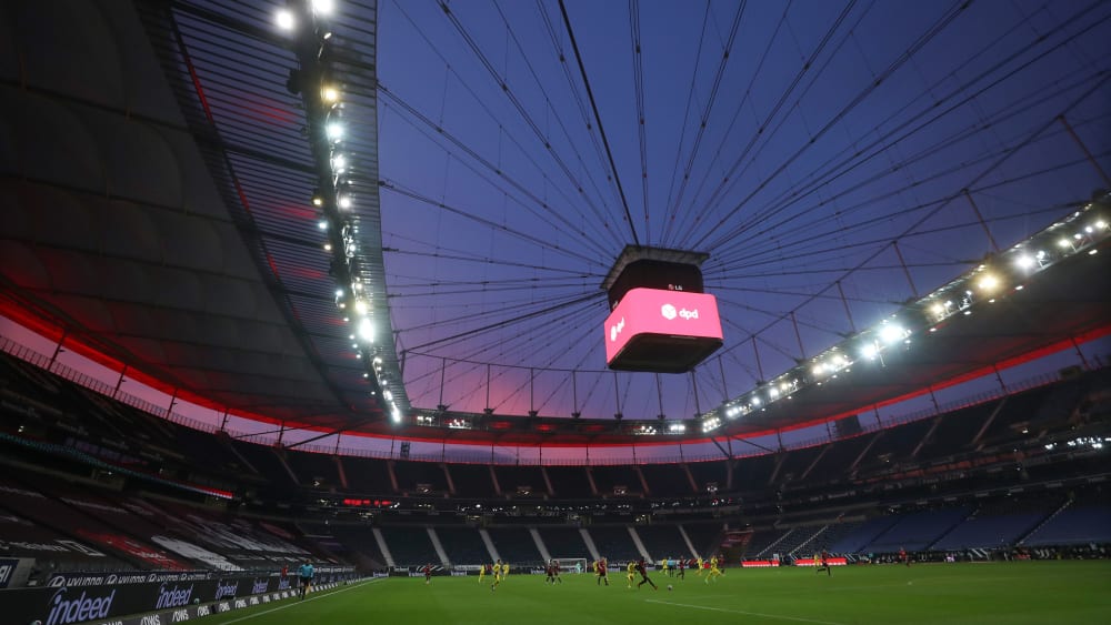 Macht sich bereit für NFL-Spiele:&nbsp;Das Stadion in Frankfurt.