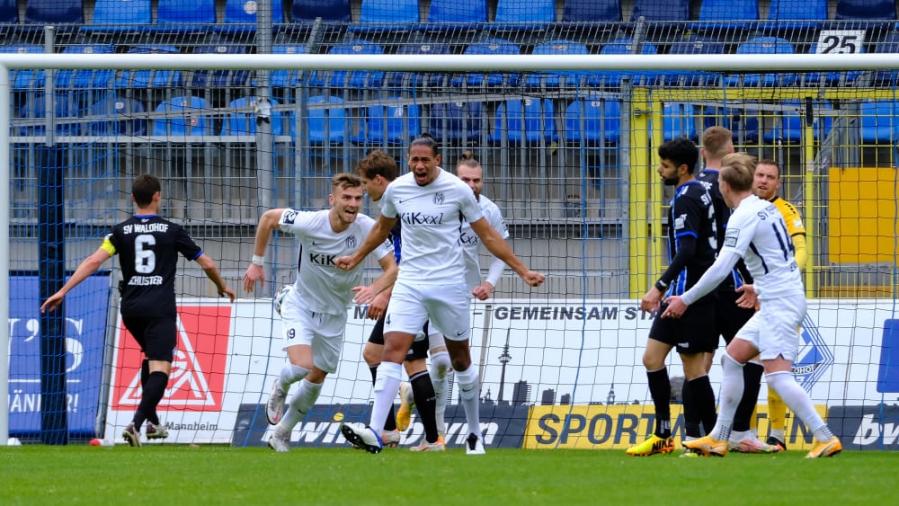 Osees Treffer reichte dem SVM im wichtigen Spiel gegen Mannheim.