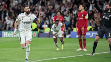 Erzielte den Treffer des Abends: Reals Torjäger Karim Benzema.