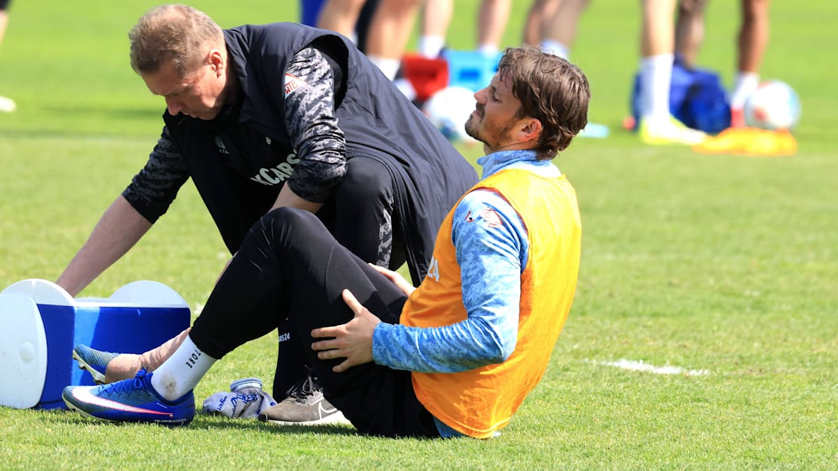 Der Knöchel: Sorgen um Kownacki