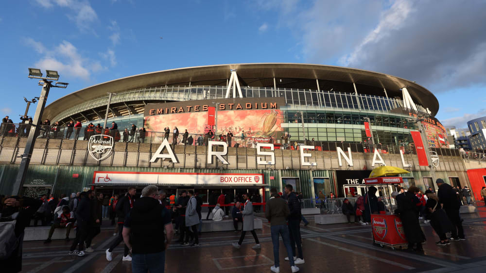 Emirates Stadium in London