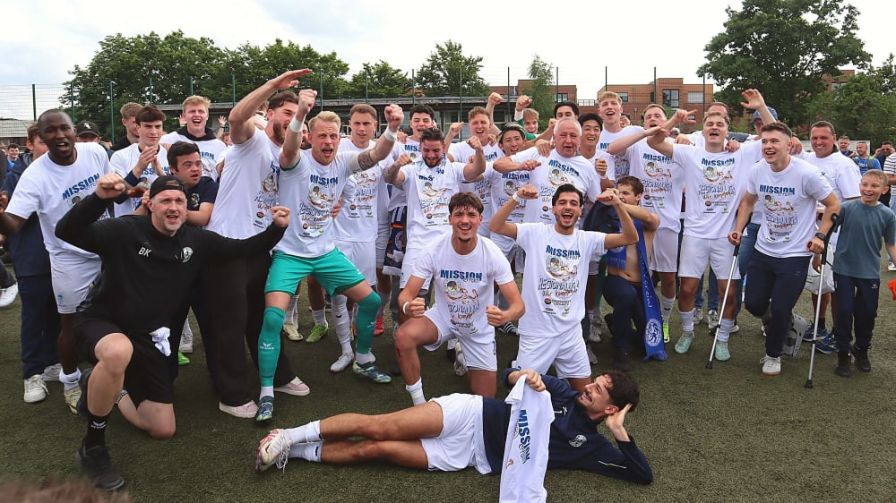 Velbert spielt kommende Saison in der Regionalliga.