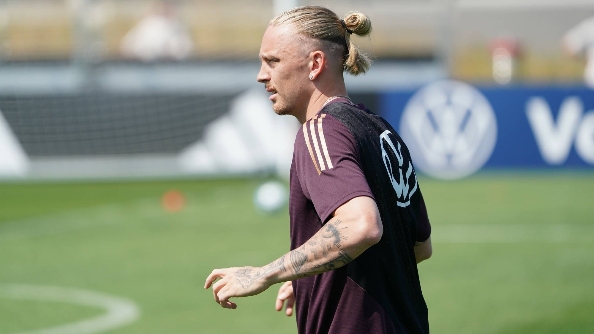 Marius Wolf im Training der Deutschen Nationalmannschaft&nbsp;