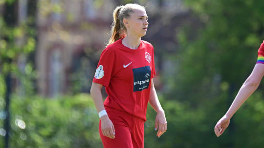 Hier noch in der Regionalliga Nord im Einsatz: Paulina Bartz.