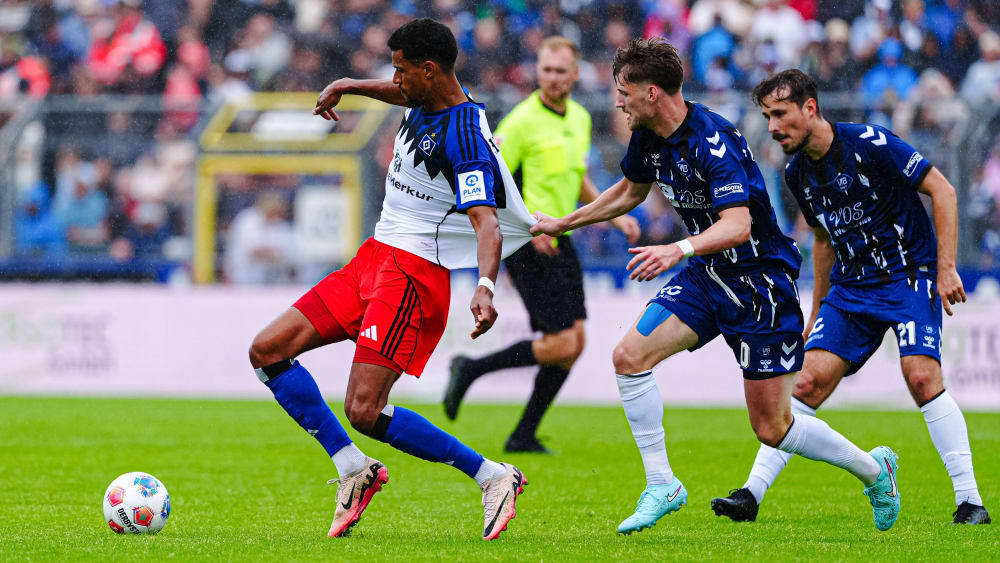  HSV-Angreifer Robert Glatzel.