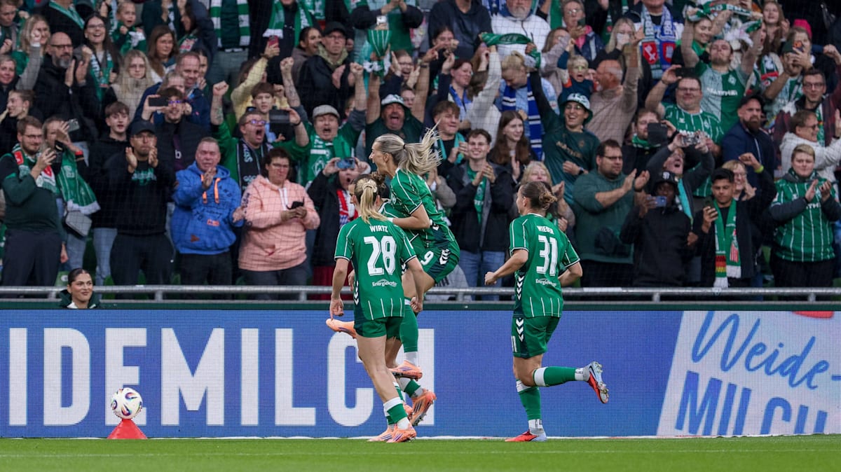 Werder verwirft Pläne: Kein zweites Frauen-Spiel im Weserstadion