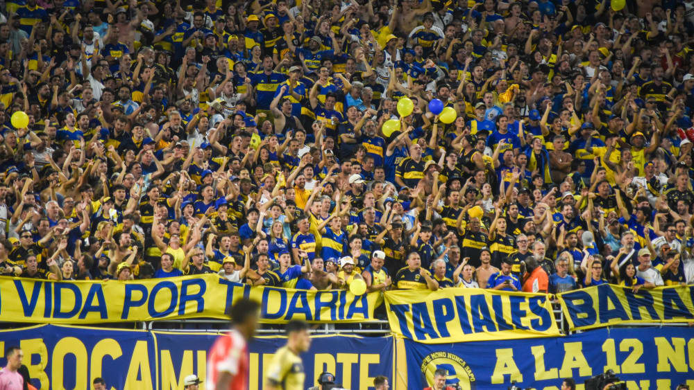 Die Fans der Boca Juniors