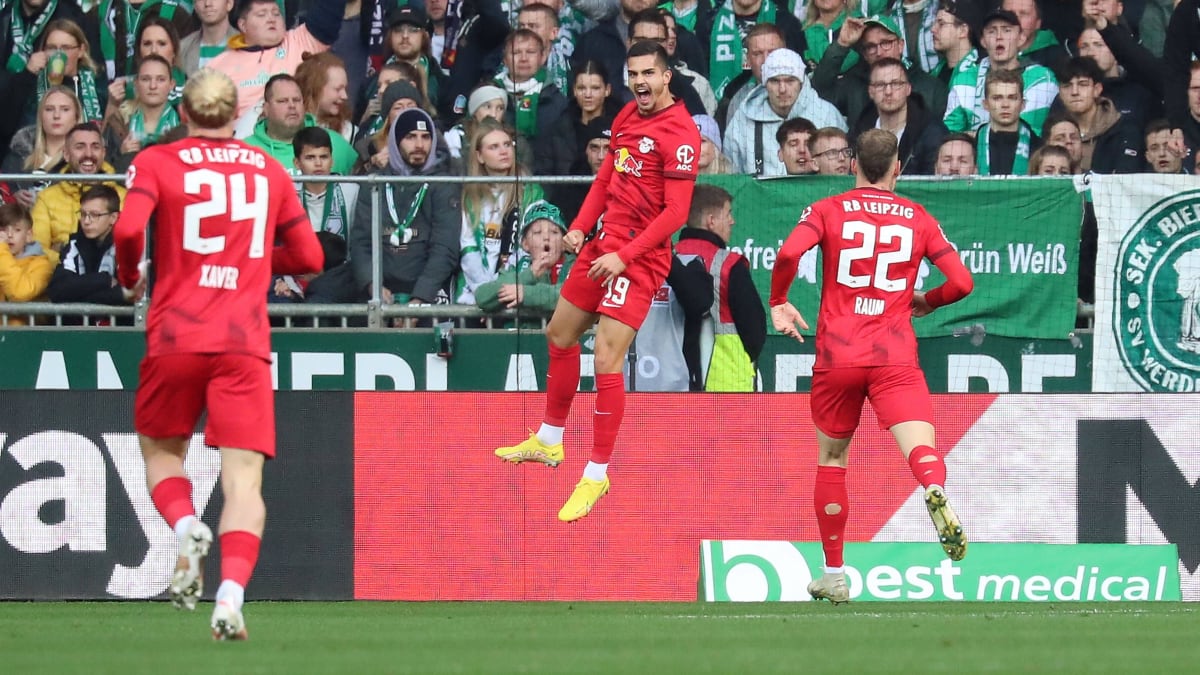 Arbeitssieg in Bremen Leipzig bleibt in der Erfolgsspur kicker