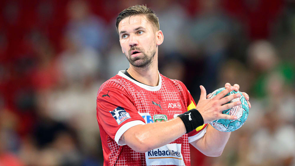 Er verpasste die Handball-EM verletzungsbedingt: Fabian Wiede von den Füchsen Berlin.