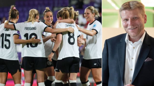 Für OLB-Chef Stefan Barth gehören die deutschen Frauen bei der anstehenden EM zum Kreis der Favoriten.