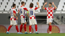 Erzielte die Führung für Kroatien: Andrej Kramaric (re.).