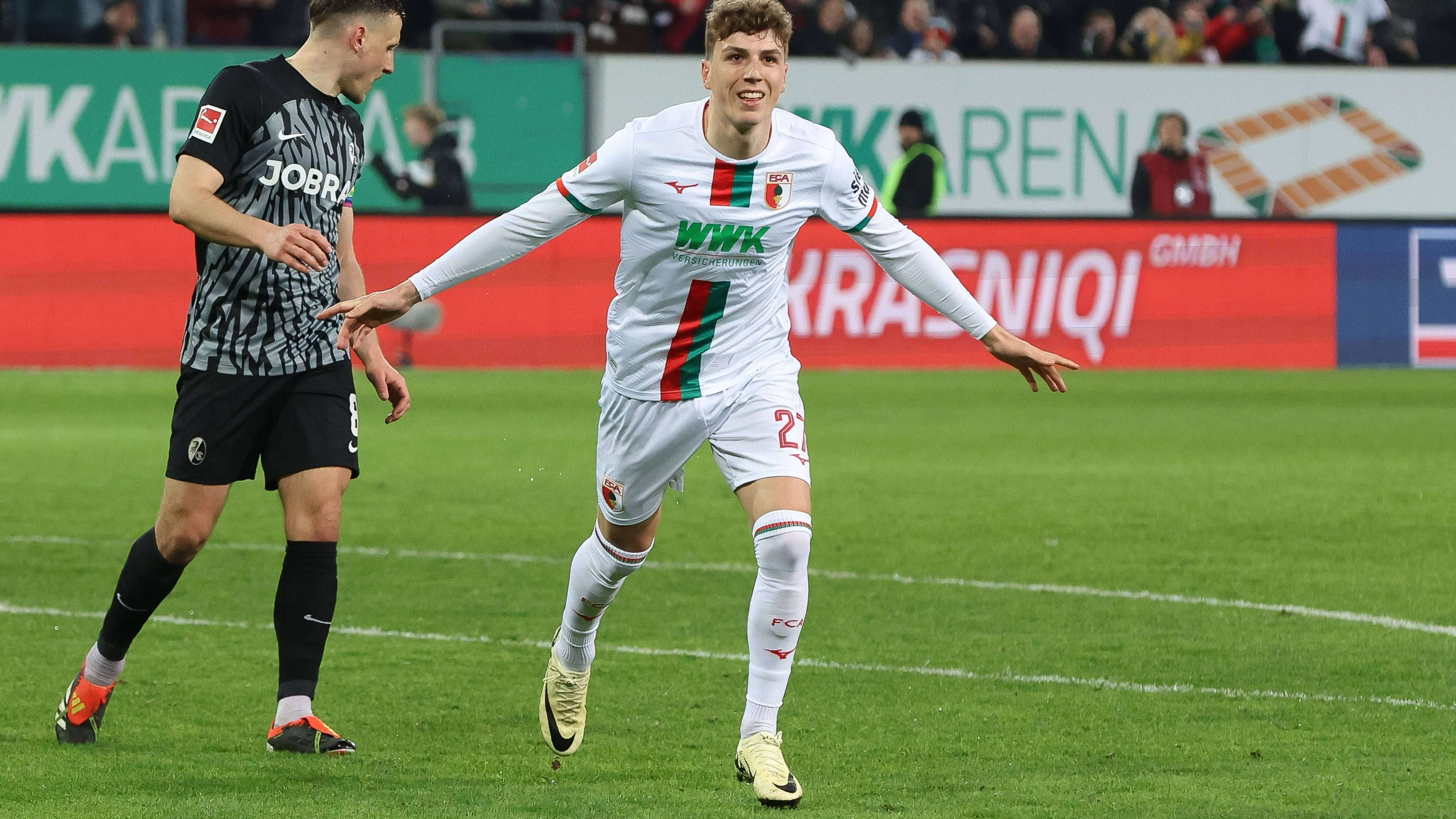 teilnehmer: fc augsburg gegen sc freiburg tabelle