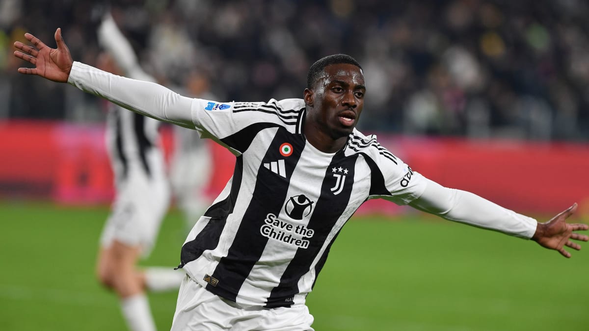 Deflected shot and Weah dance: Juve beats Milan