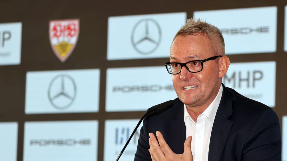 Nächster Schritt auf dem Weg zum Porsche-Deal: VfB-Vorstandsboss Alexander Wehrle.