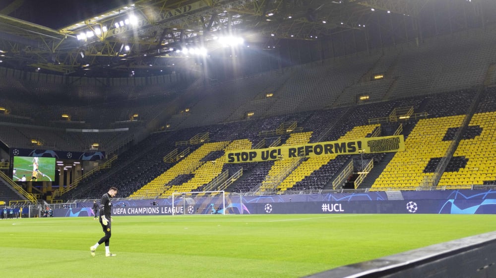 Die BVB-Fans wollen keine Reform in der Champions League.