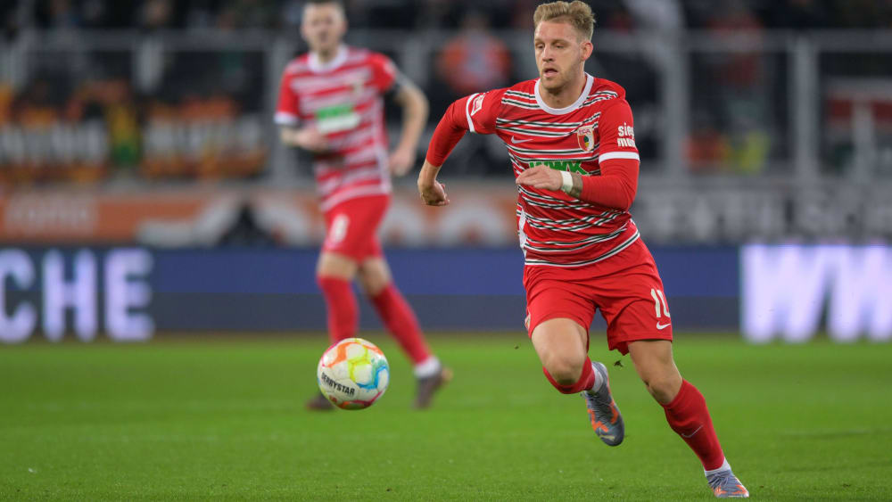 Arne Maier überzeugte zuletzt mit starken Leistungen beim FC Augsburg.&nbsp;