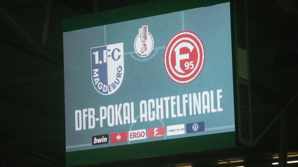 Im Achtelfinale des DFB-Pokals trafen am Dienstag zwei Zweitligisten aufeinander, in Magdeburg war Düsseldorf zu Gast.
