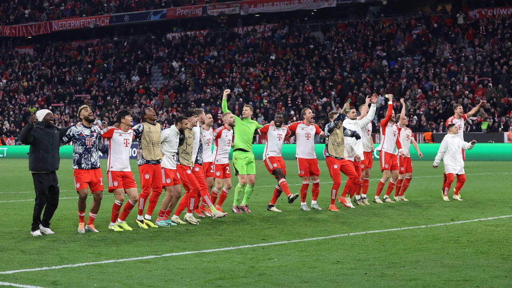 Die Bayern-Profis feiern den Einzug ins Champions-League-Halbfinale - und bescheren ihrem Arbeitgeber damit weitere Millionen.