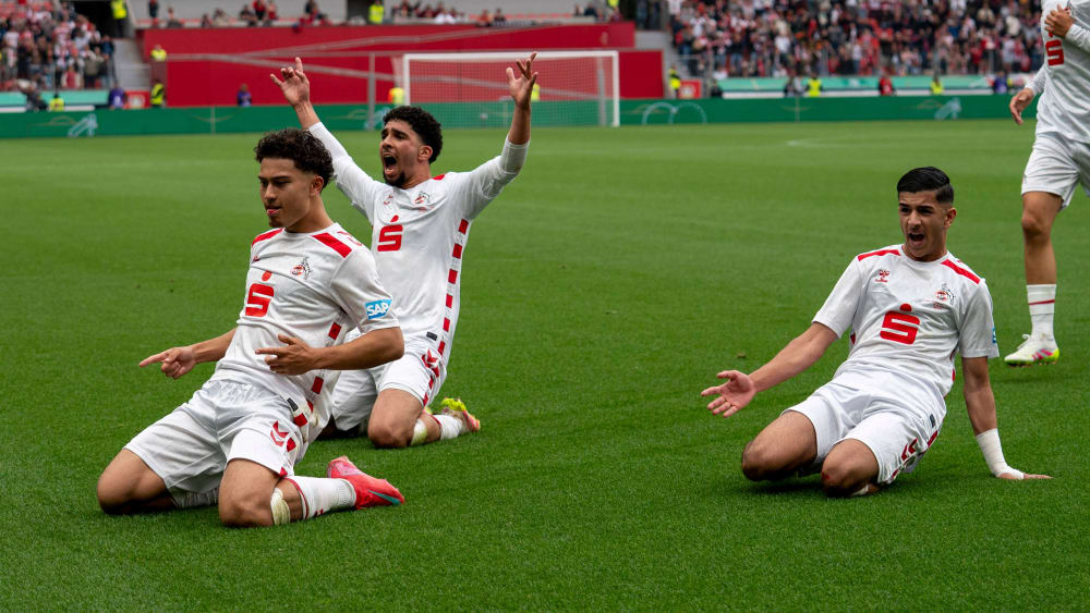 Justin von der Hitz (li.) überragte beim Kölner Sieg im Finale der U-19-Meisterschaft.